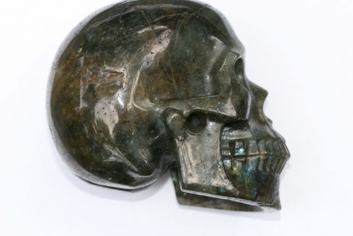 Labradorite Skull removes fear 5393